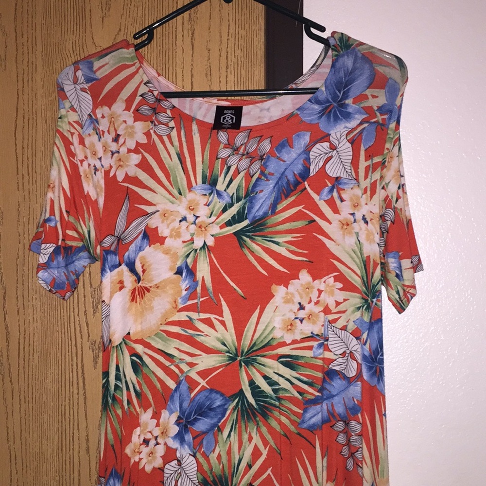 Floral Agnes and Dora dress